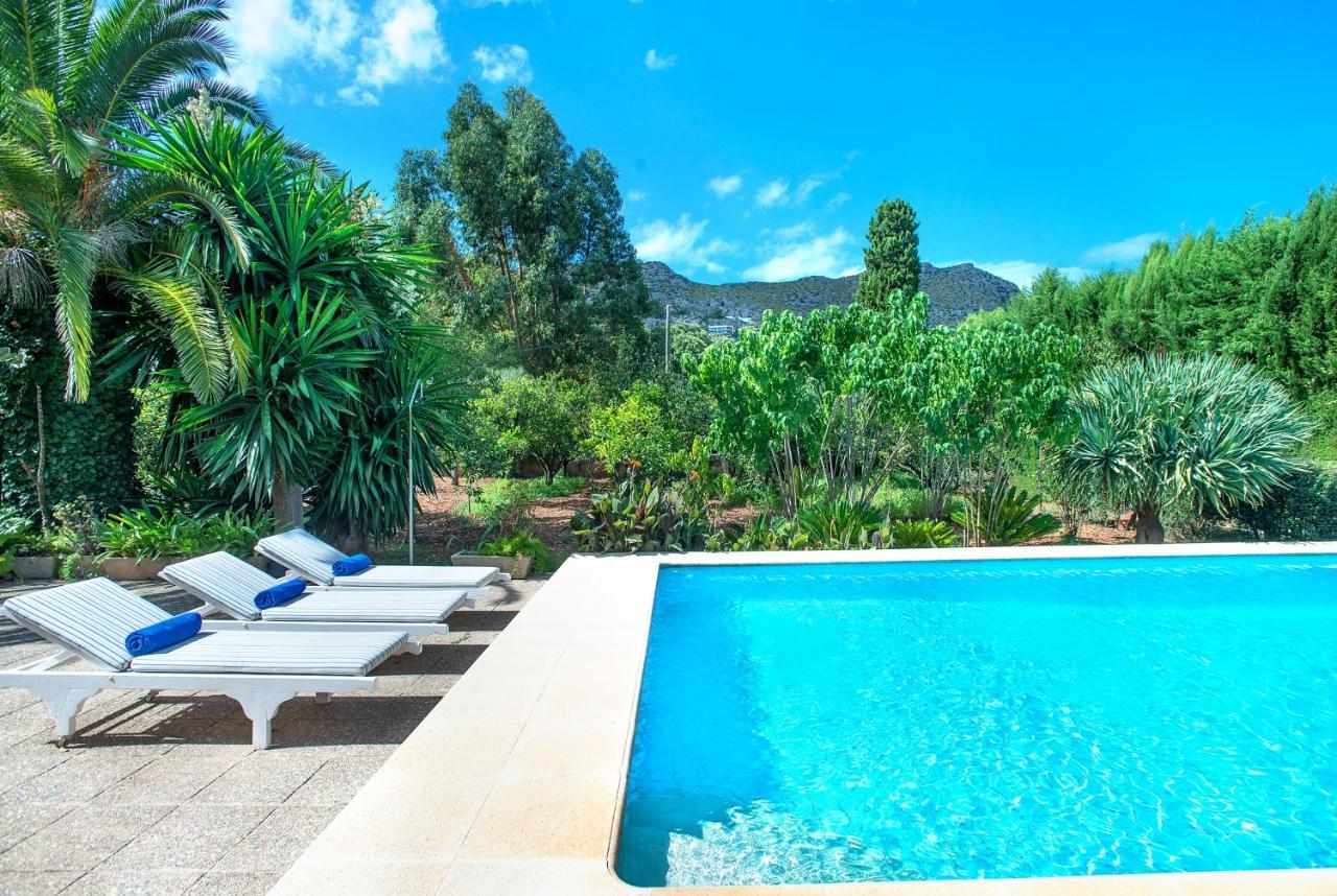 Owl Booking Villa La Font - Relax With A Big Pool Pollença Exterior foto