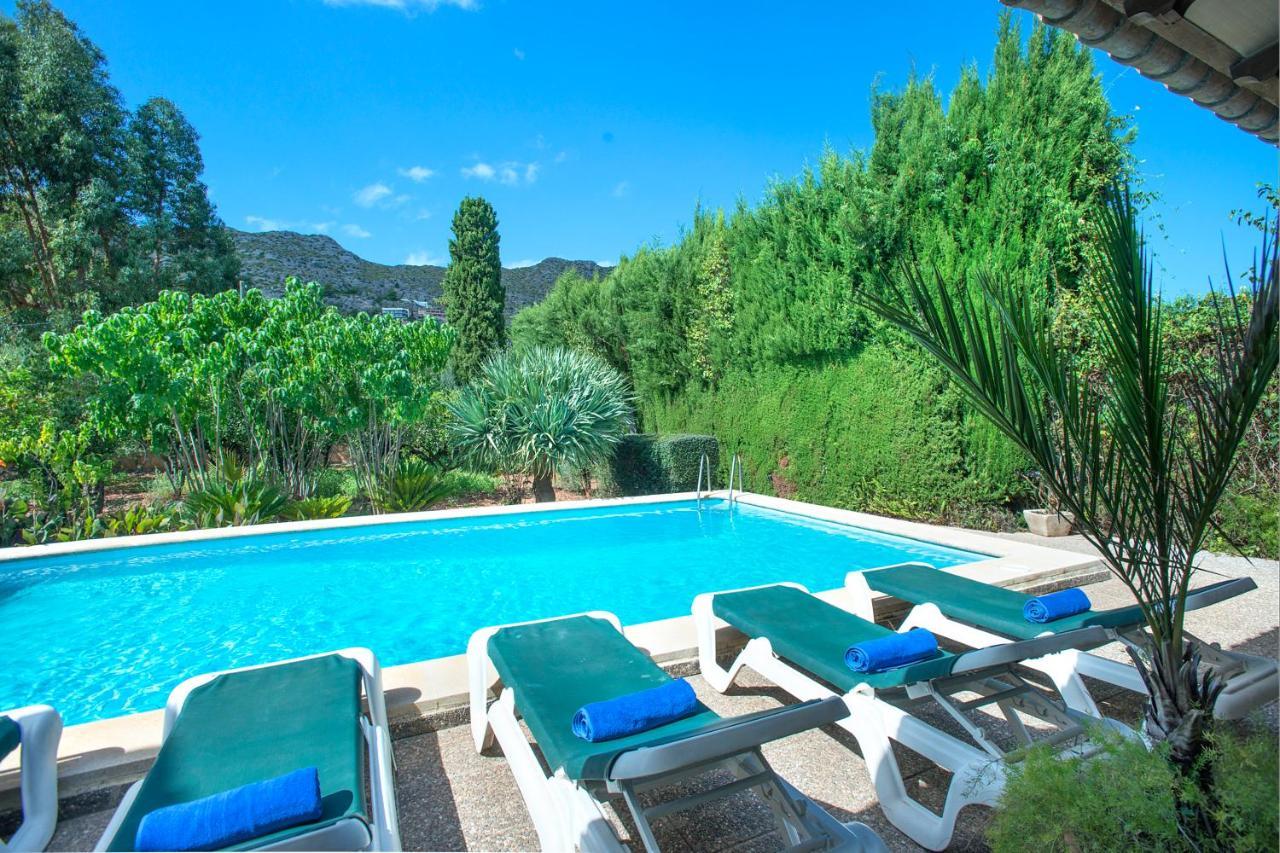 Owl Booking Villa La Font - Relax With A Big Pool Pollença Exterior foto